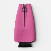 Aangepaste neonroze fleskoeler voor teambril flesjeskoeler (Achterkant)