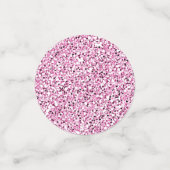 Aangepaste nep glinsterende gelukkige verjaardag r confetti (Kleine voorkant)