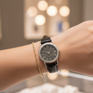 Aangepaste "Net Getrouwd" Horloge Cadeau voor Echt
