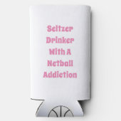Aangepaste Netball Team Seltzer Koelbox (Achterkant)