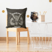 Aangepaste New Baby Boy's Room Cute Owl Kussen