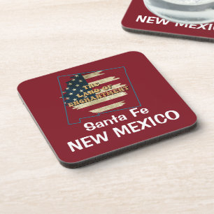 Aangepaste New Mexico State Beverage Coaster Bier Onderzetter
