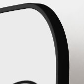 Aangepaste New York Heart-naam Pickleball Paddle (Links Detail)