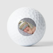 Aangepaste Newborn-foto Golfballen (Voorkant)