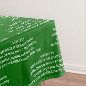 Aangepaste NGUZO SABA 7 Principles Kwanzaa Tafelkleed (Voorbeeld)