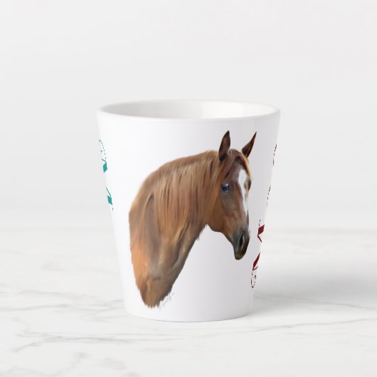 Aangepaste Nicole - Mae 1 Latte Mok (Voorkant)