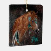 Aangepaste Nicole - Mae 2 Keramisch Ornament (Rechts)