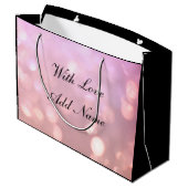 Aangepaste Niece Birthday Groot Cadeauzakje (Achterkant Gekanteld)