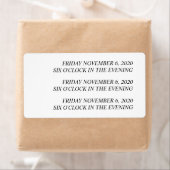 Aangepaste 'nieuwe datum' stickers voor Michelle (Insitu)