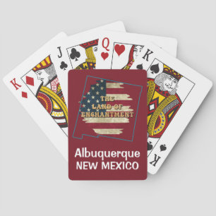 Aangepaste nieuwe Mexico-status Pokerkaarten