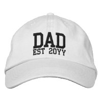 Aangepaste nieuwe papa gevestigde vader Est jaar p