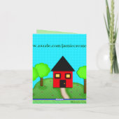 Aangepaste nieuwe startpagina - Kaart van felicita (Achterkant)