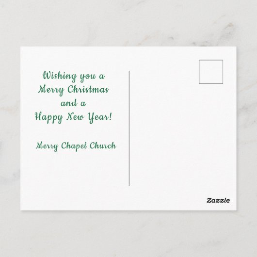 Aangepaste Noel Kerst Briefkaarten (Achterkant)