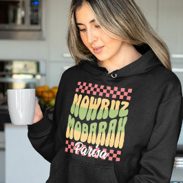 Aangepaste Noroez Perzische Nieuwjaar Familie Matc Hoodie