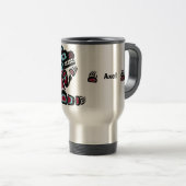 Aangepaste Northwest Coast Beer Travel Mug Reisbeker (Voorkant rechts)