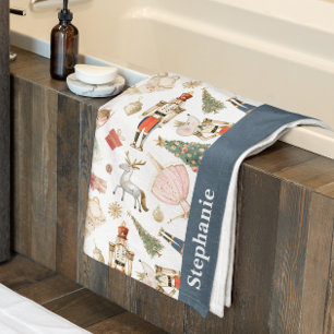 Aangepaste Notenkraker Badhanddoek Set Bad Handdoek