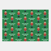 Aangepaste Notenkraker Kerst inpakpapier vellen (Voorkant)