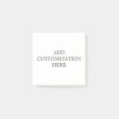 Aangepaste notitie post-it® notes (Voorkant)