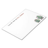 Aangepaste notitie van Teacher Personalized Notiti Notitieblok (Schuin)