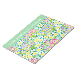Aangepaste Notitieblok of Jotter, Sleutelbloemen,