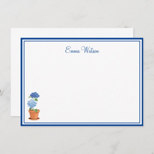 Aangepaste notitiekaart notitiekaartje (Voorkant / Achterkant)