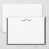 Aangepaste notitiekaart notitiekaartje (Voorkant / Achterkant)