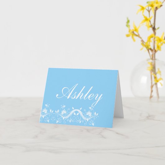 Aangepaste notitiekaarten (Gele Bloem)