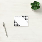 Aangepaste notities Buffalo Plaid Post-it® Notes (Kantoor)