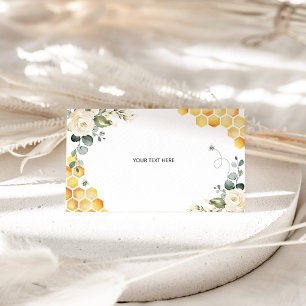 Aangepaste notities Enclosure Card voor bijen