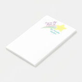 Aangepaste notities voor docenten na IT Post-it® Notes (Schuin)