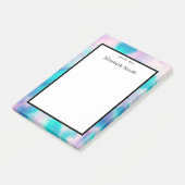 Aangepaste notities voor Elegant Waterverf Post-it Post-it® Notes (Schuin)