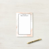 Aangepaste notities voor Elegant Waterverf Post-it Post-it® Notes (Op bureau)