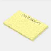Aangepaste notities voor het calculatorpatroon post-it® notes (Schuin)