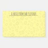Aangepaste notities voor het calculatorpatroon post-it® notes (Voorkant)
