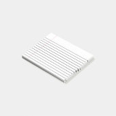 Aangepaste notities voor laptoppapier post-it® notes (Schuin)