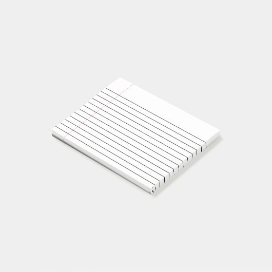 Aangepaste notities voor laptoppapier post-it® notes (Schuin)