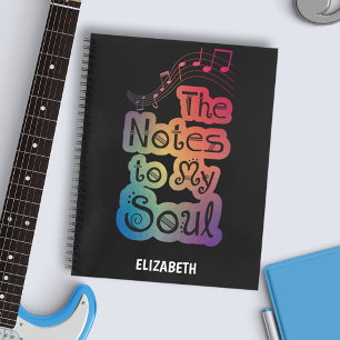 Aangepaste notities voor mijn Soul Rainbow-Notitie Notitieboek