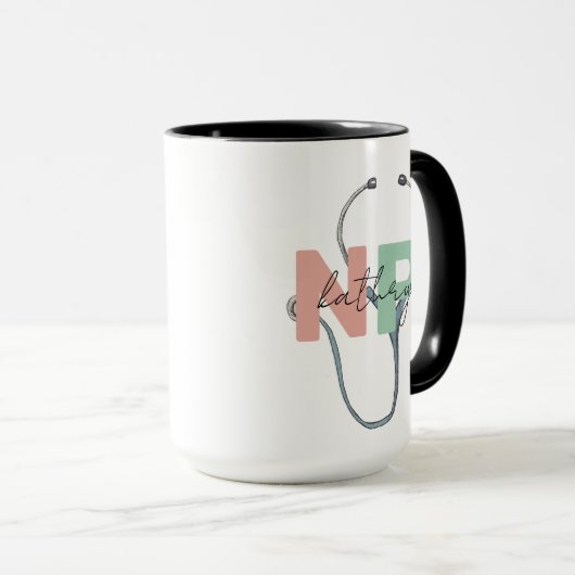 Aangepaste NP Name Cadeft van Nurse Practitioner R Mok (Voorkant rechts)