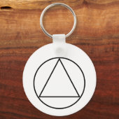 Aangepaste “Nuchter Sinds” Sleutelhanger - Nuchter (Achterkant)
