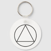 Aangepaste “Nuchter Sinds” Sleutelhanger - Nuchter (Achterkant)