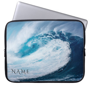 Aangepaste Ocean Wave Laptop Sleeve