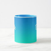 Aangepaste Ocean Waves Mok (Midden)