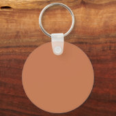 Aangepaste offerte Cadeau Terracotta gepersonalise Sleutelhanger (Achterkant)