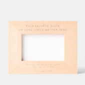 Aangepaste offerte - creëer uw eigen gegraveerde lijstjes (Voorkant)