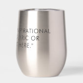 Aangepaste offerte Gepersonaliseerde Thermische Wi (Achterkant)