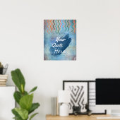 Aangepaste offerte-optie Aangepast Poster (Thuiskantoor)