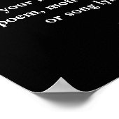 Aangepaste offerte teken, Creëer uw eigen offerte Poster (Hoek)