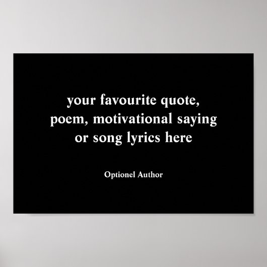 Aangepaste offerte teken, Creëer uw eigen offerte Poster (Voorkant)