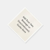 Aangepaste offertes Inspirerend Motivatie Servet (Hoek)