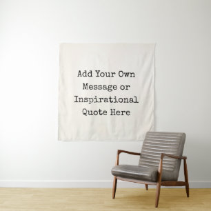 Aangepaste offertes Inspirerend Motivatie Wandkleed